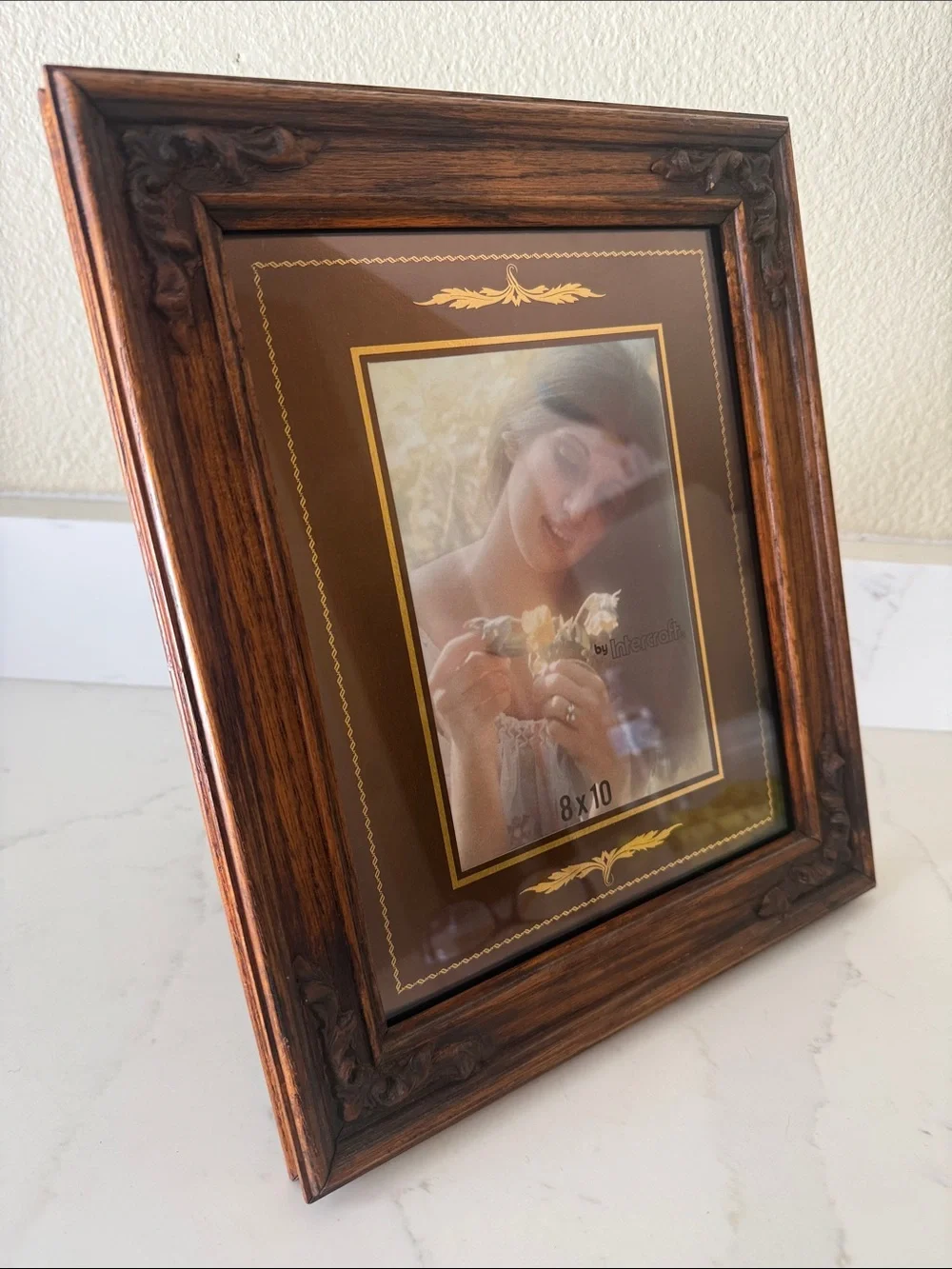 Vintage Intercraft Wooden Frame 8 x 10